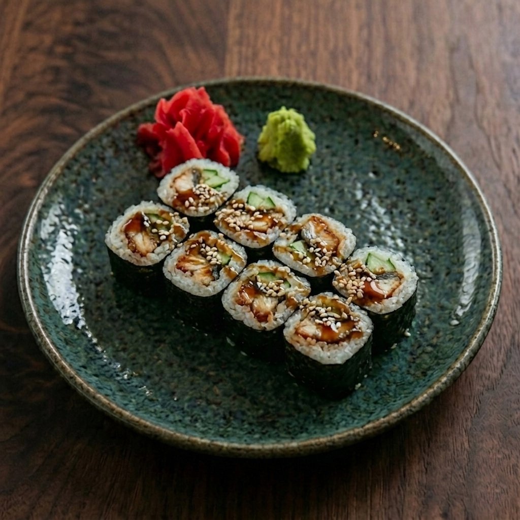 Макі рол з вугрем