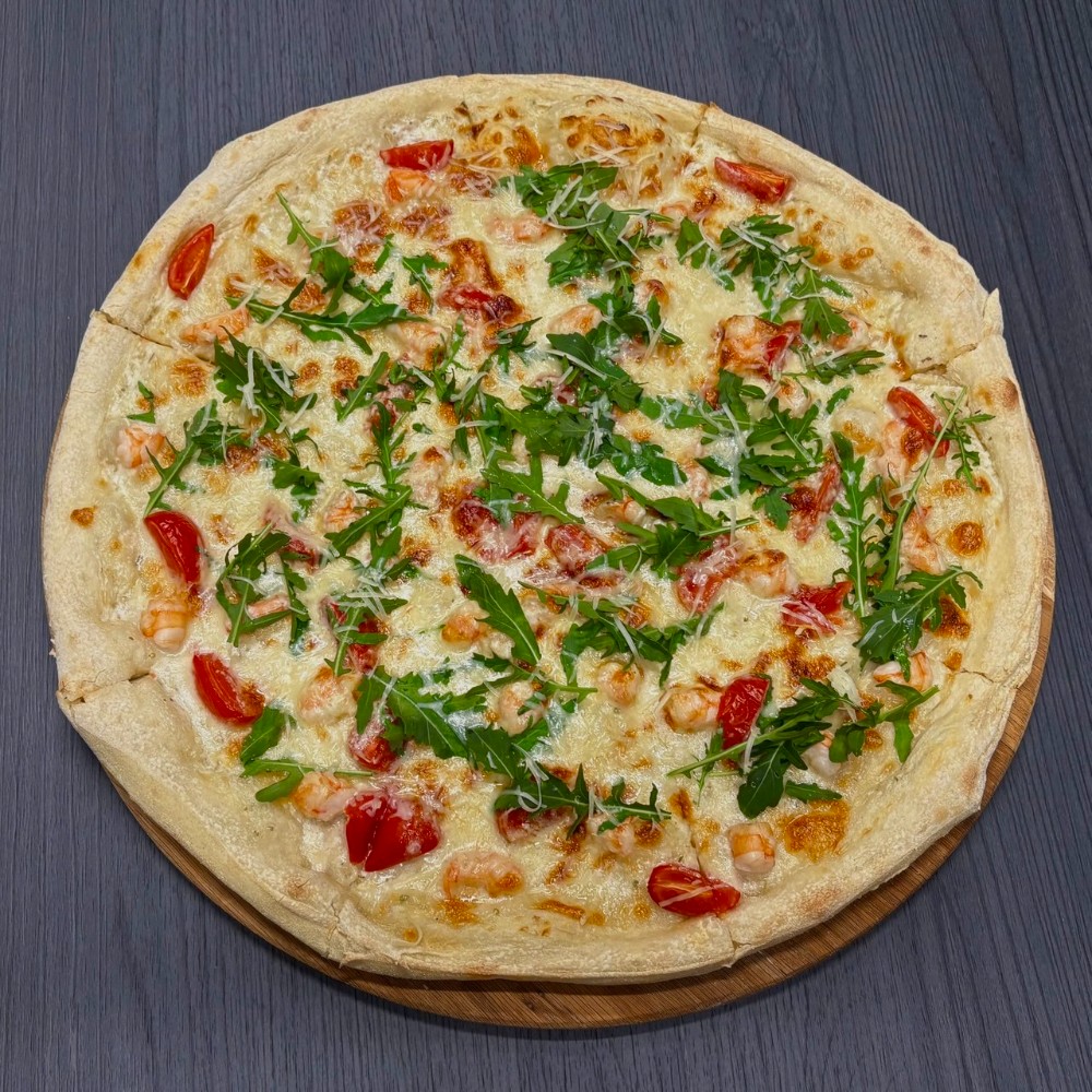 Піца з креветками 43 см