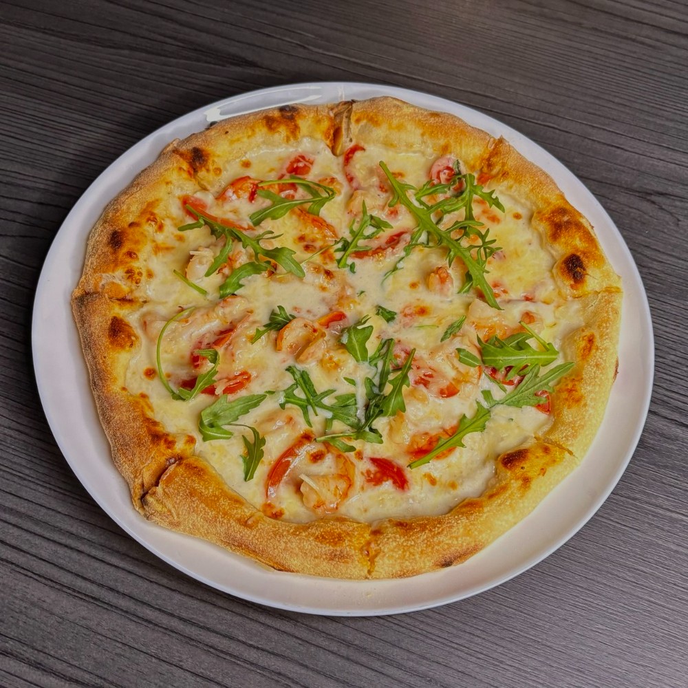 Піца з креветками 30 см