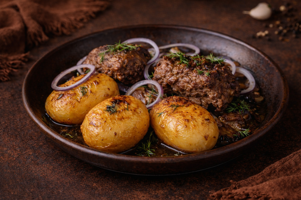 Казан- кебаб з ребрами 