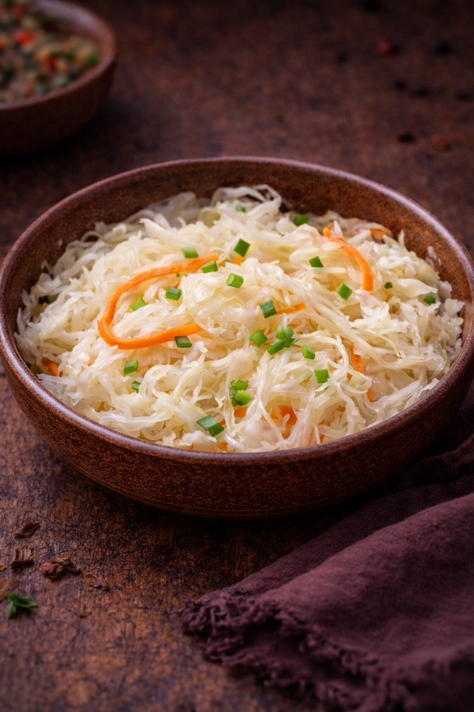 Салат із квашеної капусти