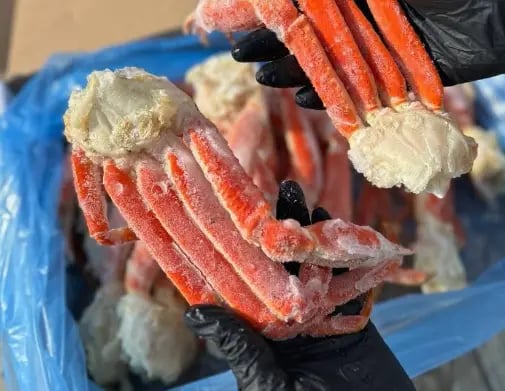 клешні краба гренландія