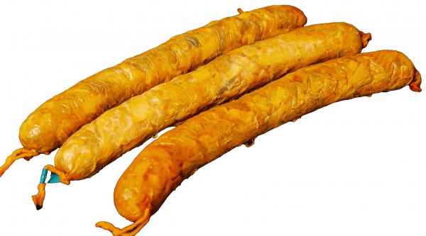 ковбаса лосось з кальмаром г/к