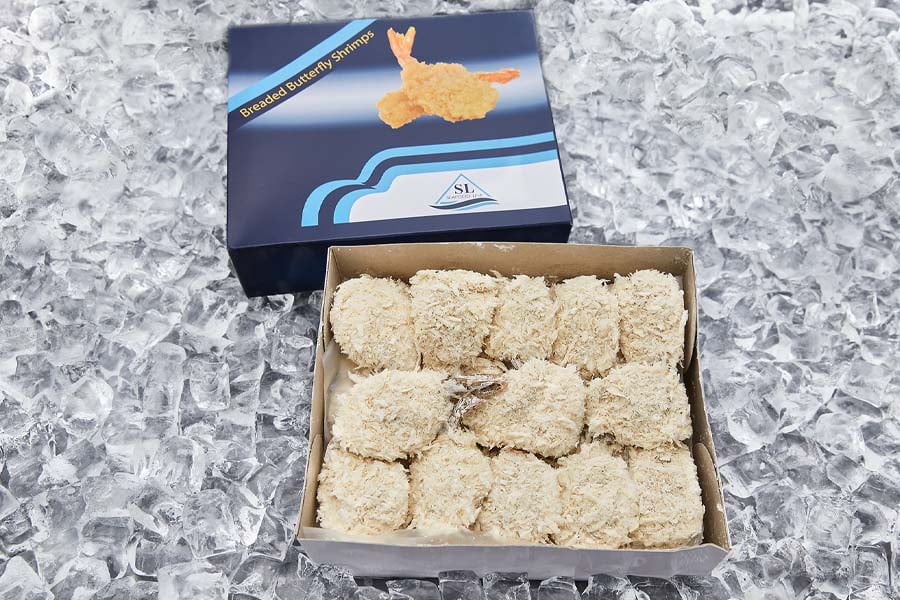 креветки Батерфляй в панировке 21/25, уп