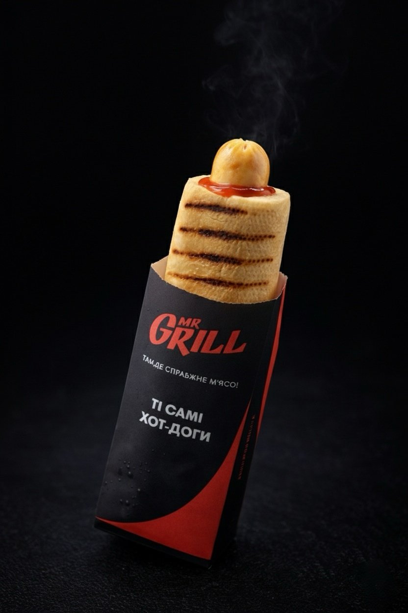 Хот-дог сирна сосиска 160г