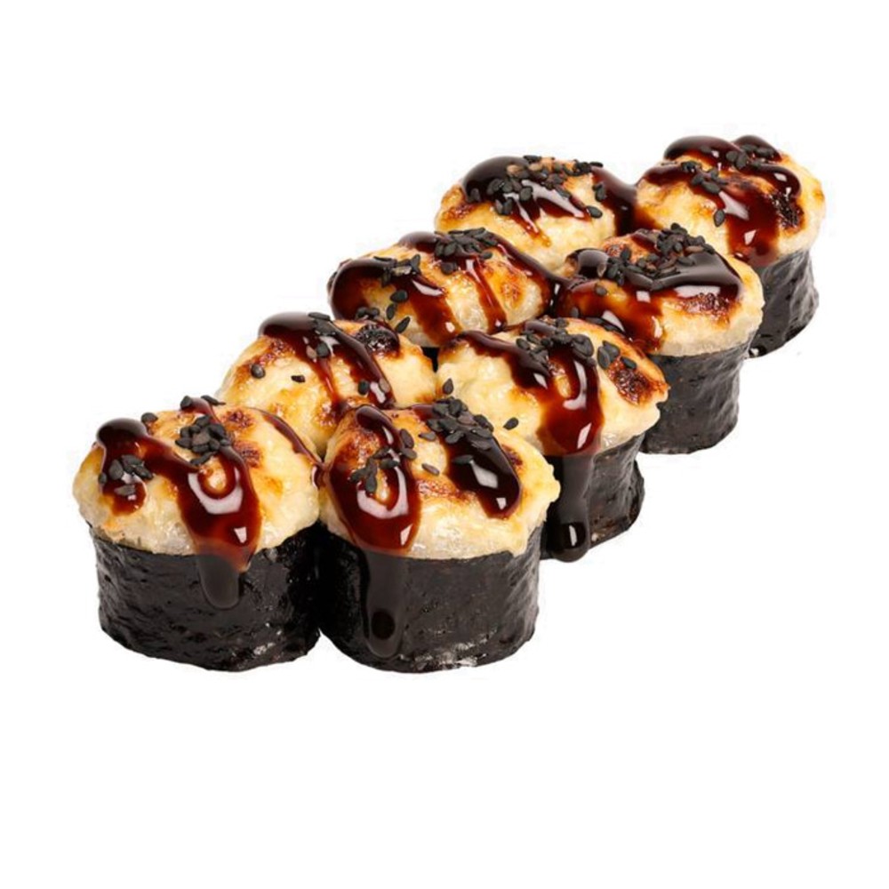 Запечений рол з креветкою