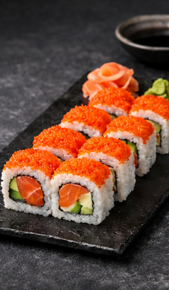 Рол Каліфорнія з лососем