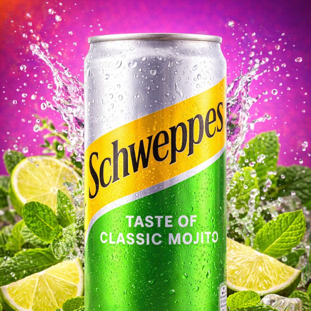 Schweppes mojito 0.33 зб