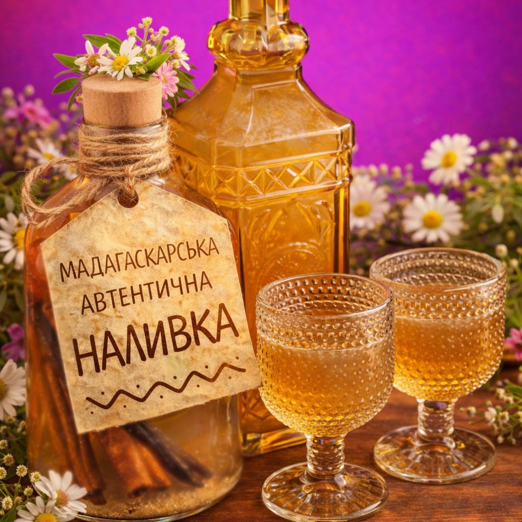 Настоянка мадагаскарська тепла (б/а) 270мл