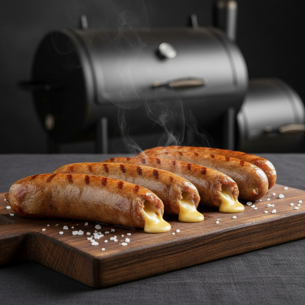 Ковбаса з сиром BBQ