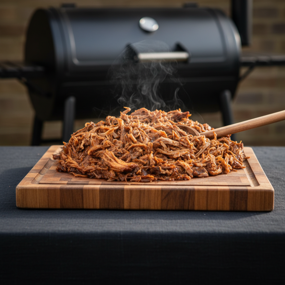 Рвана свинина BBQ