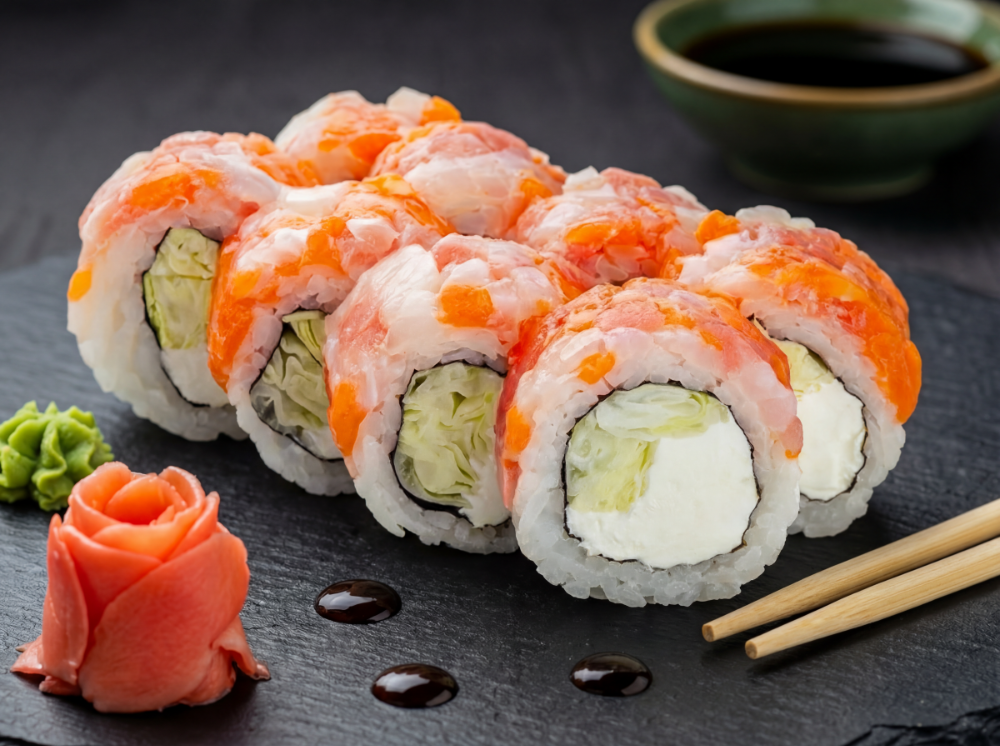 Тартар з лосося та тунця