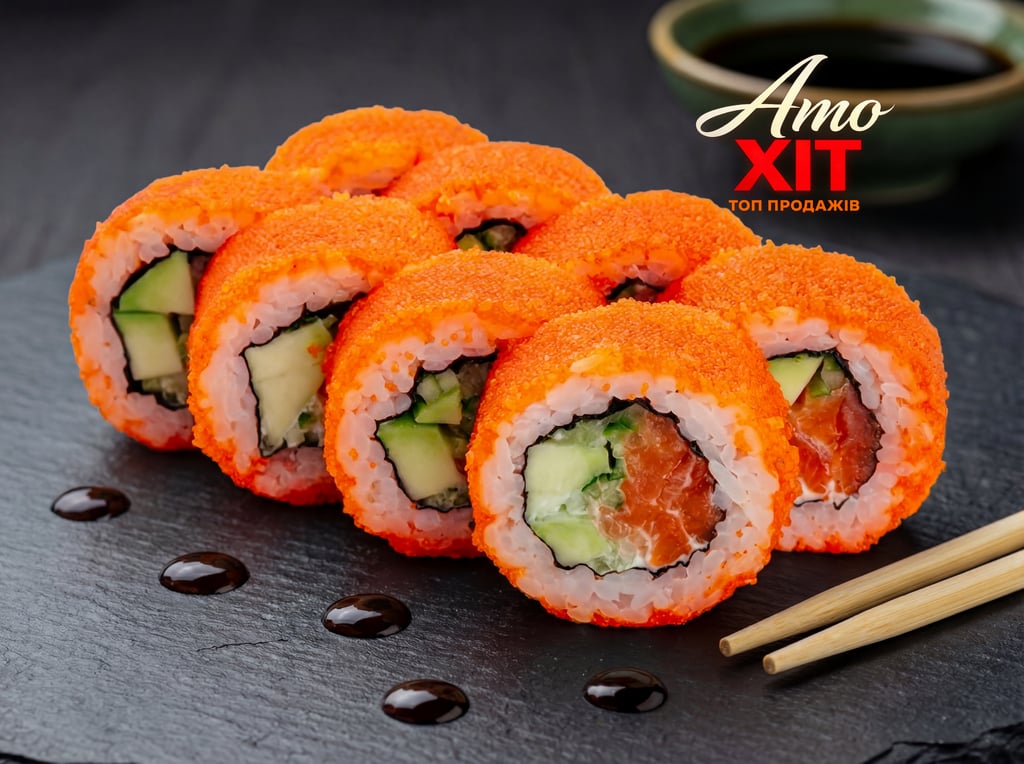 🍣 Хіт продажу! Каліфорнія з лососем