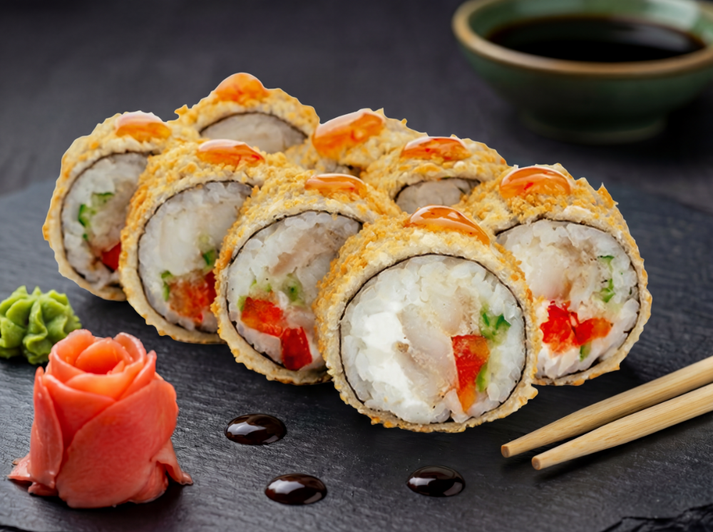 Темпура з окунем 