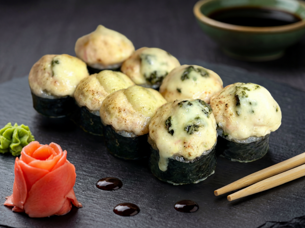 Запечений з дор блю