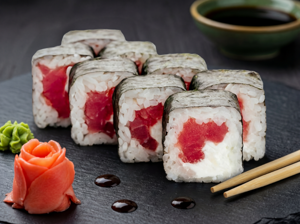 Макі з тунцем та сиром