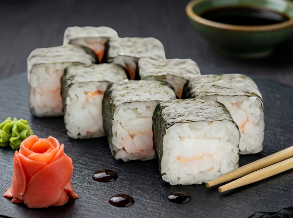 Макі з креветкою