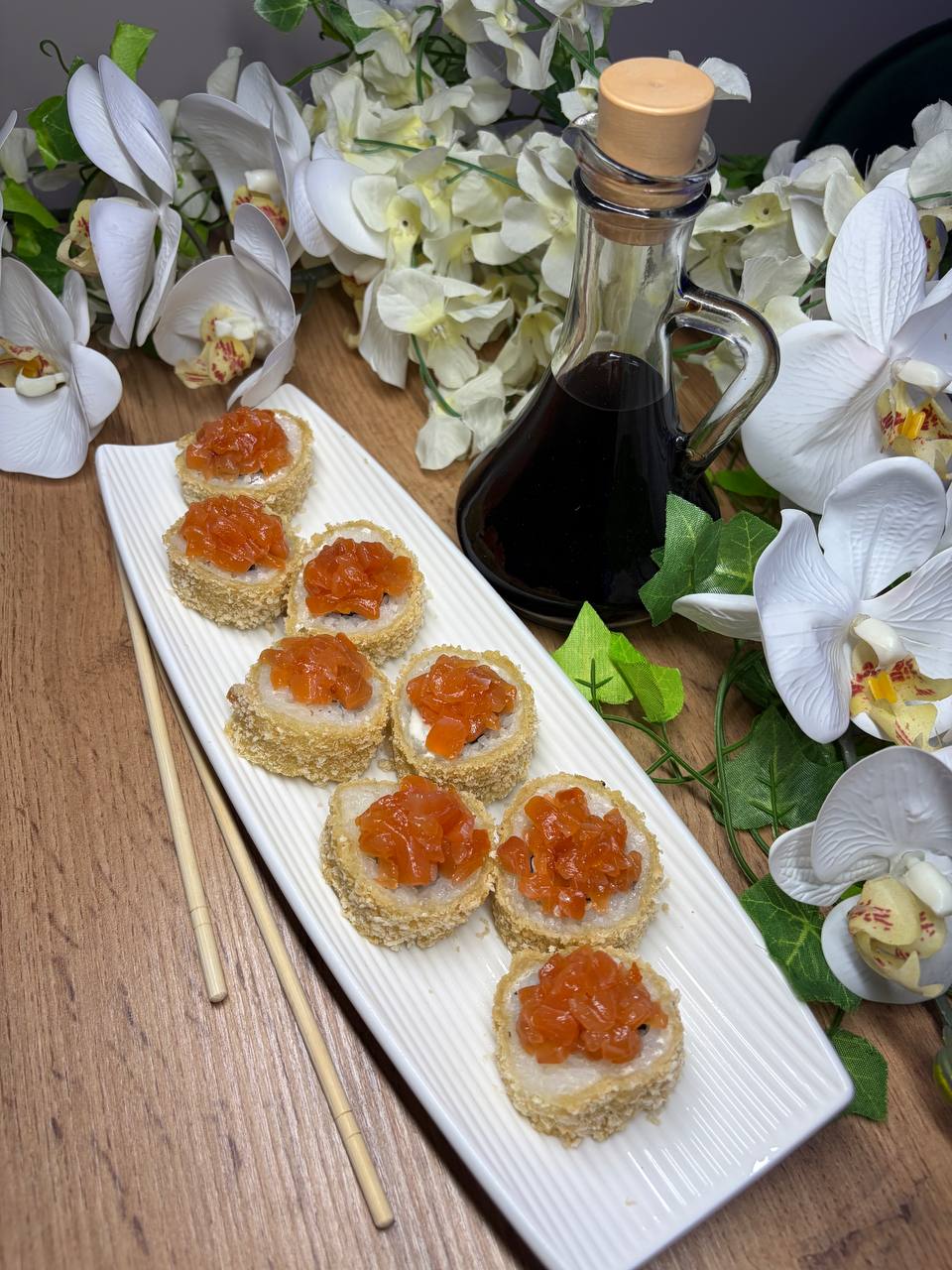 Рол темпура лосось с/с