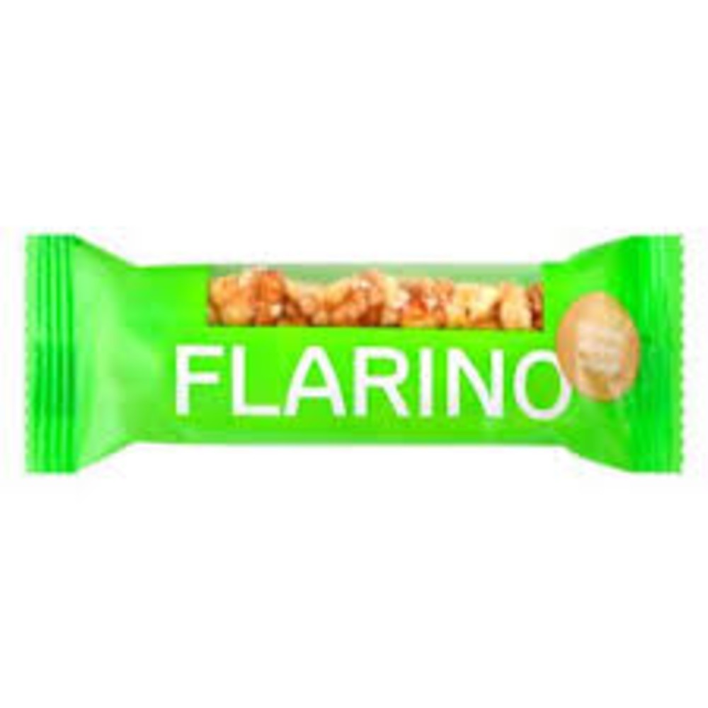Батончик з фундуком яблуком та корицею 25г  Flarino