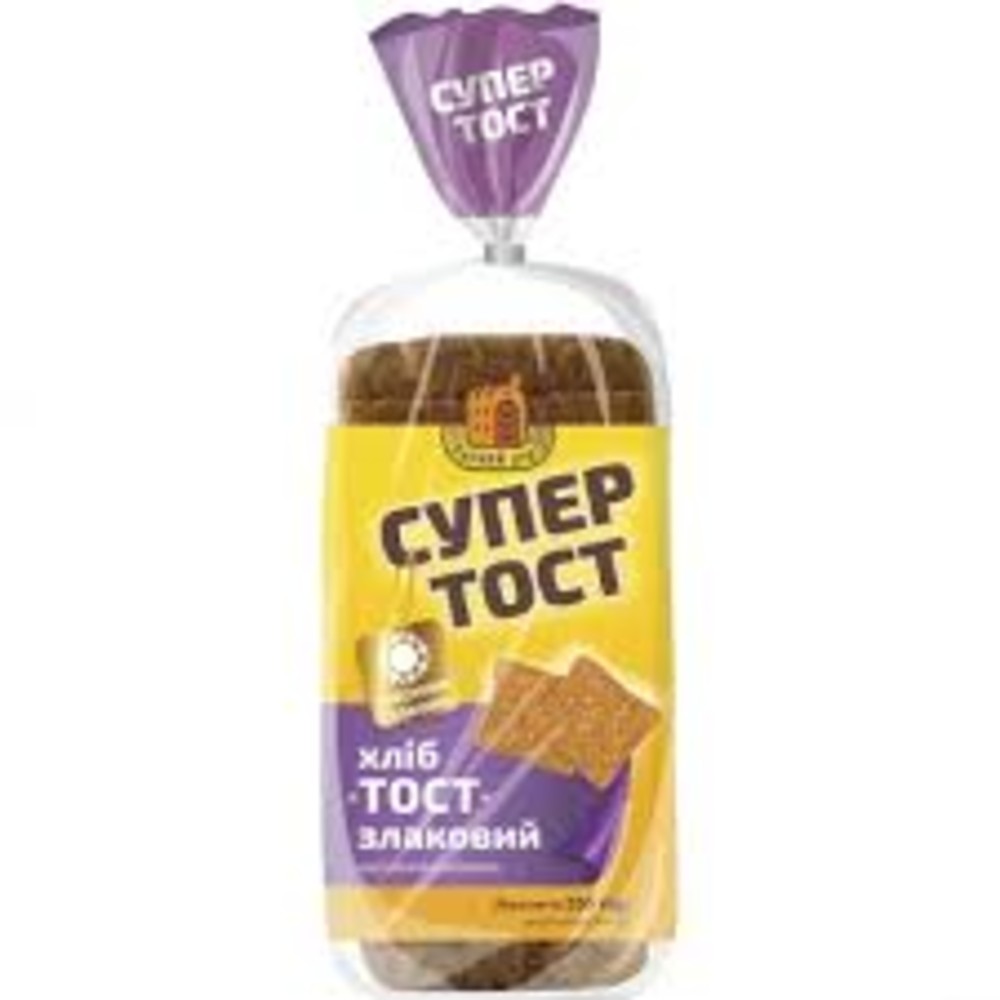 Хліб "Тост" темний 0,35кг