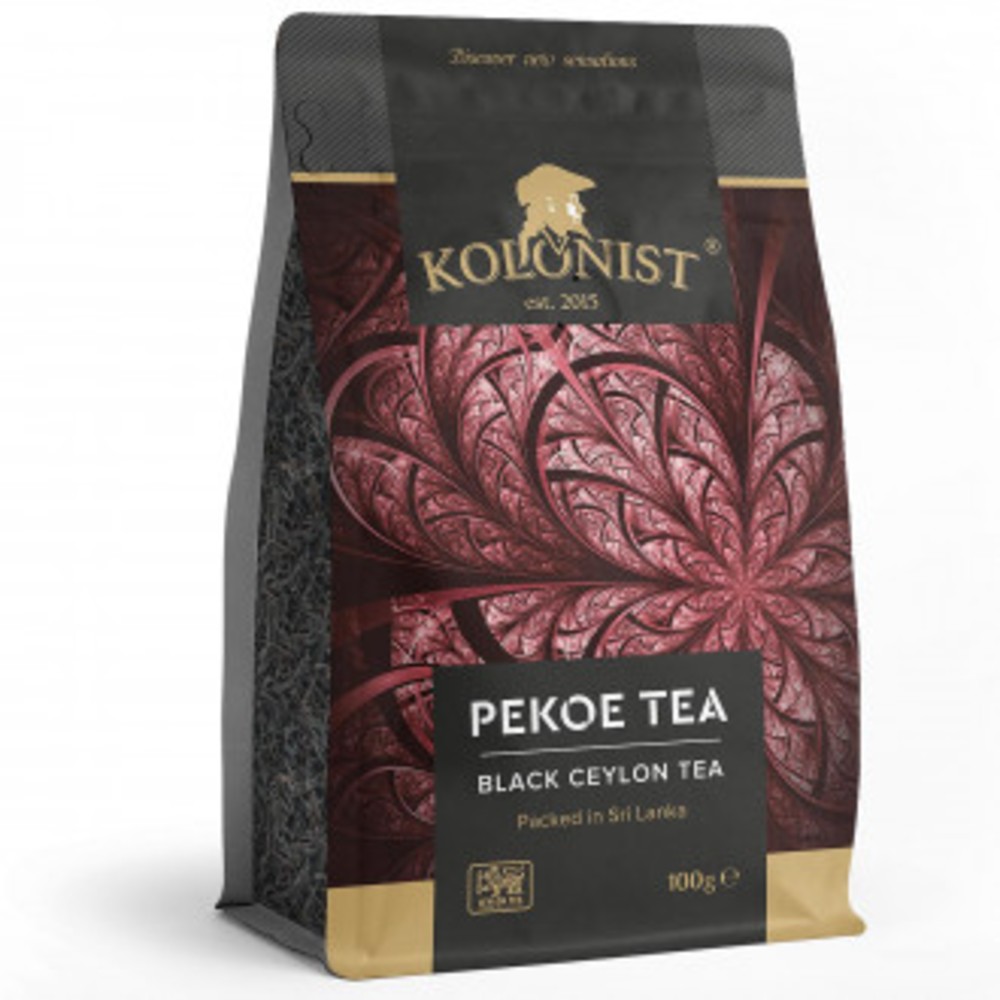 Чай чорний Pekoe 100г Kolonist