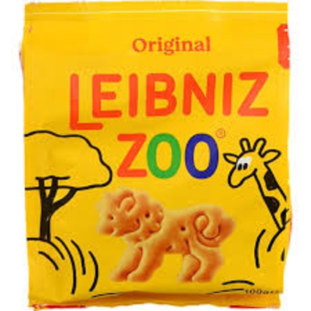 Печиво вершкове  Original Zoo 100г Leibniz