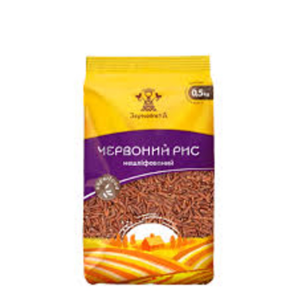 Рис Червоний 500г Зерновита