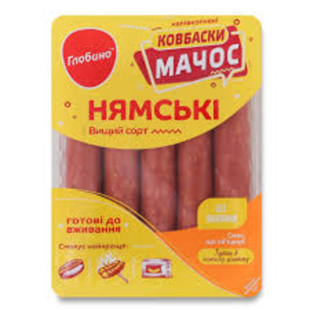 Ковбаски н/к Нямські Мачос в/с газ. пак. 250г