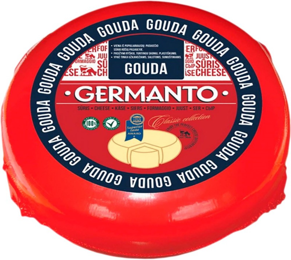 СИР GERMANTO GOUDA 45% TM Dziugas (Литва)