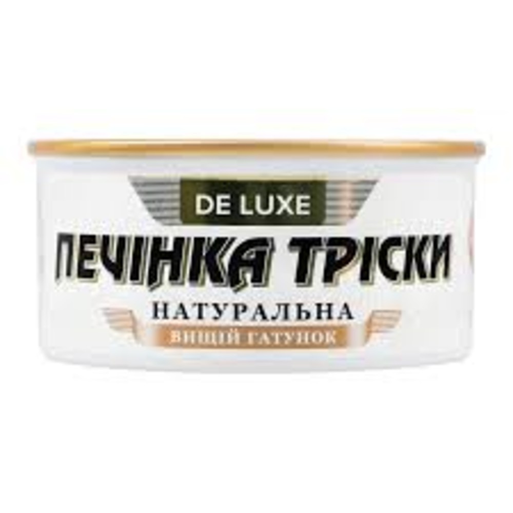 Печінка тріски 180г DE LUXE ТМ Valmis