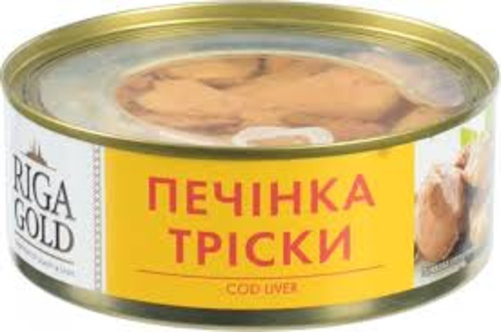 Печінка тріски RIGA GOLD TL 230г