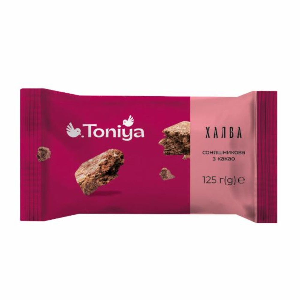 Халва Ванільна 125г ТМ Toniya