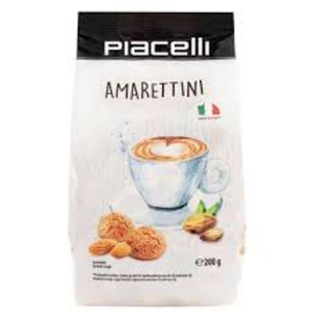 Печиво мигдальне Амареттіні 200г PIACELLI