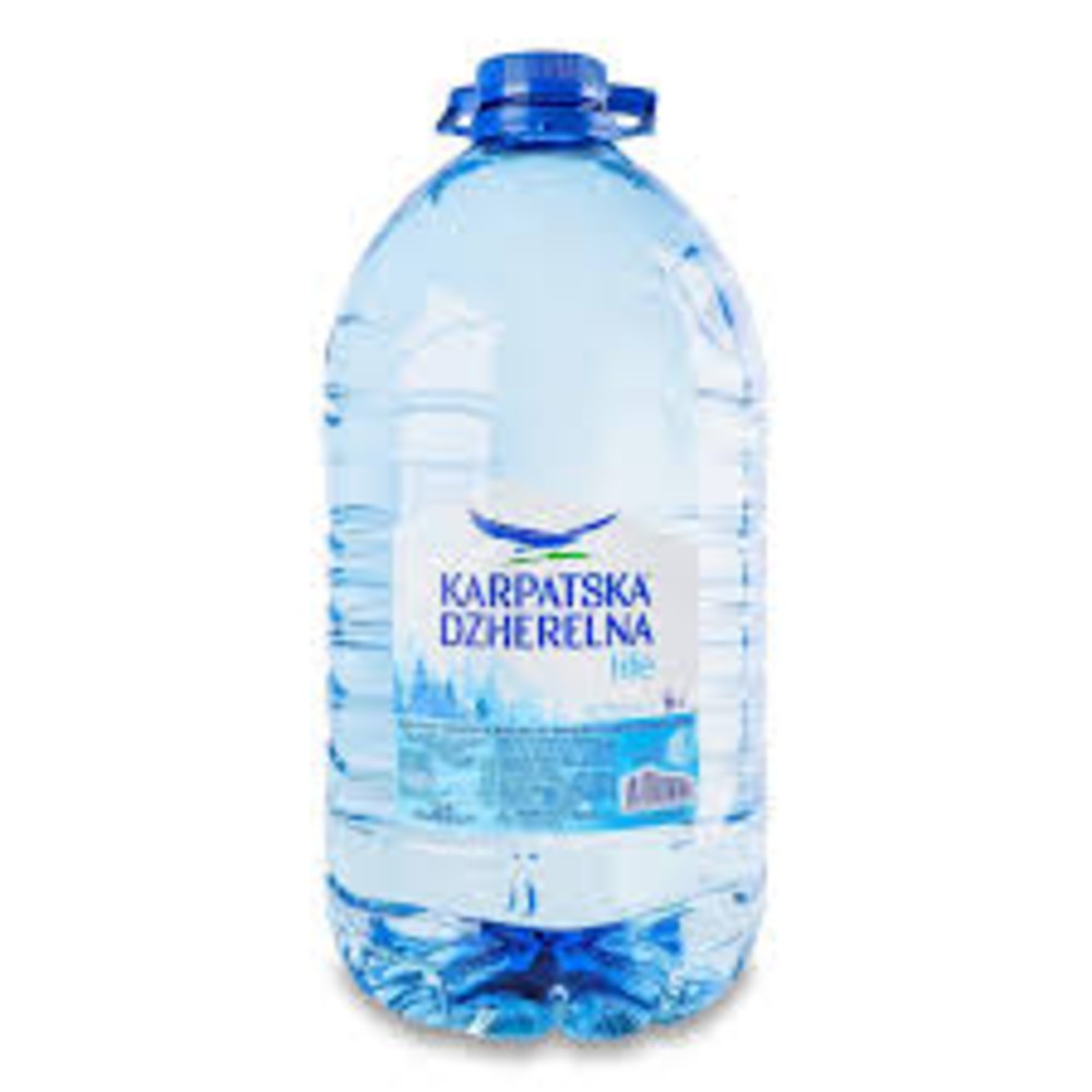 Вода мінеральна н/г 6 л Карпатська джерельна