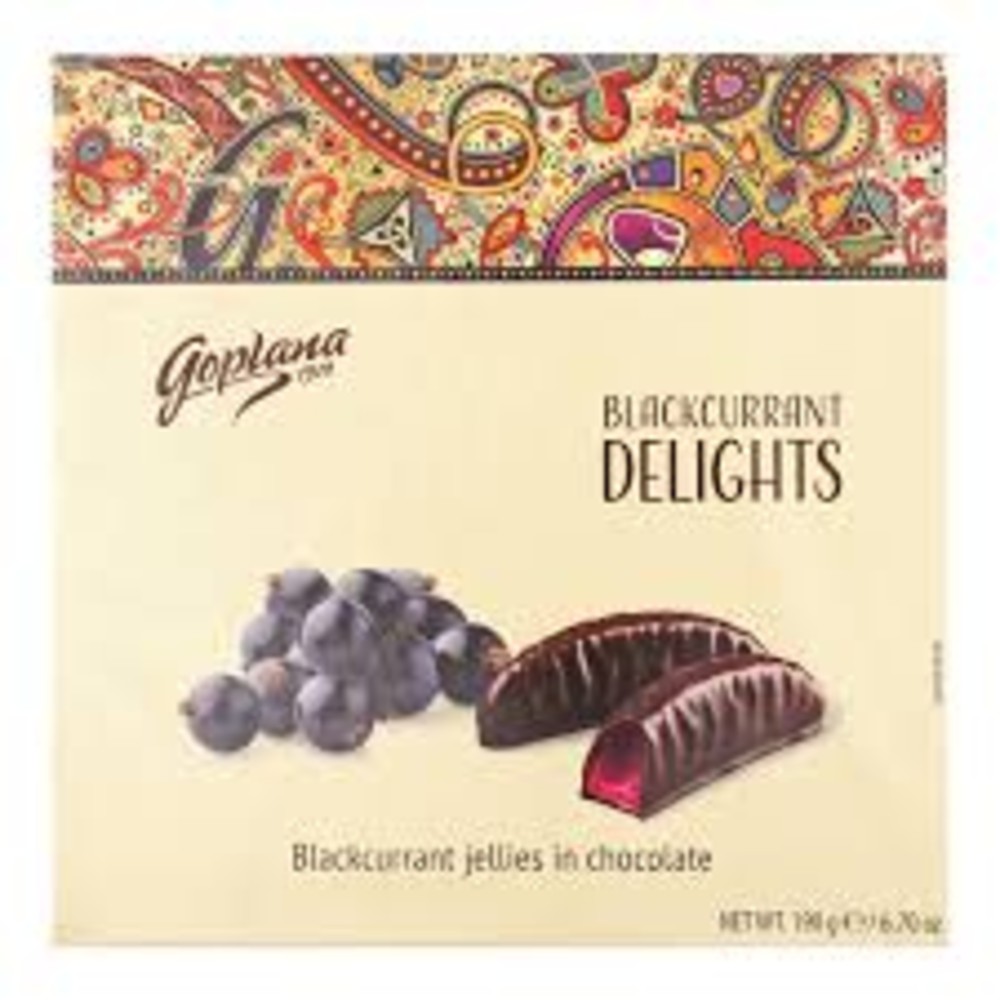 Мармелад жув.Delights см.смородини в шок. 190г