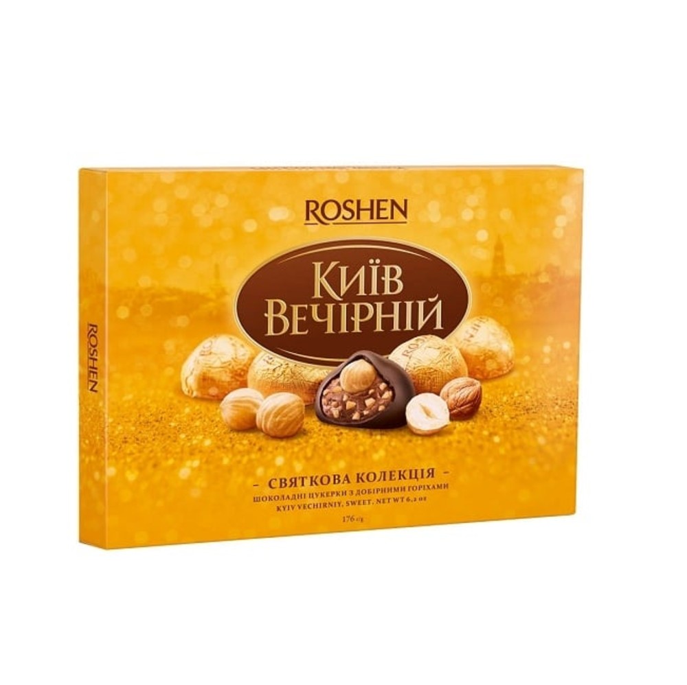 Цукерки Київ вечірній 176г Roshen