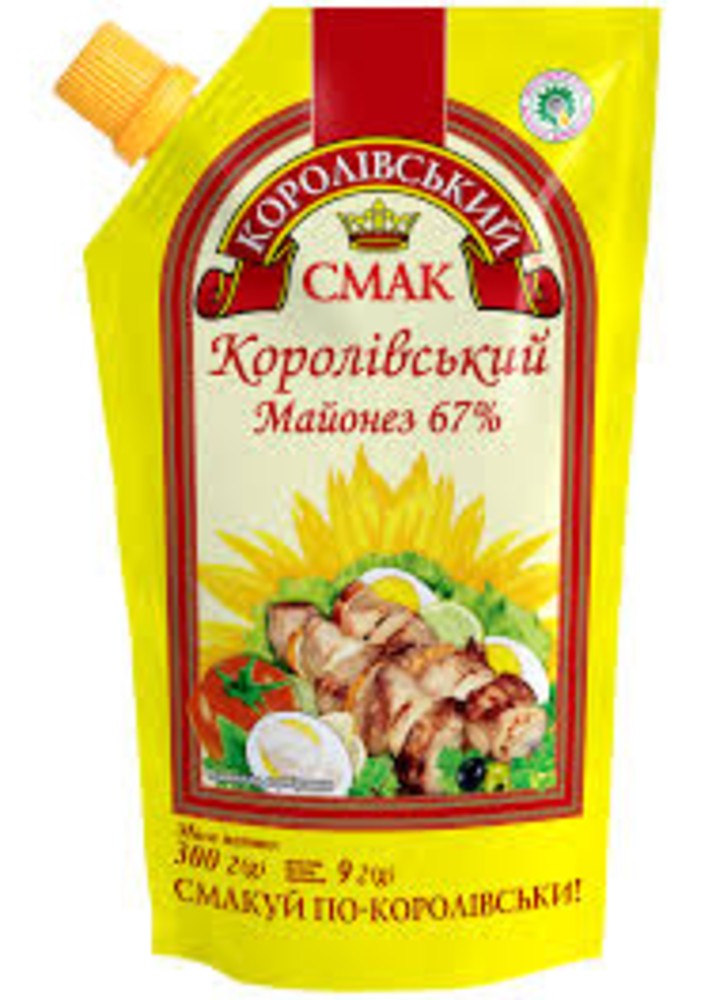 Майонез "Королівський" 67% 300г Королівський