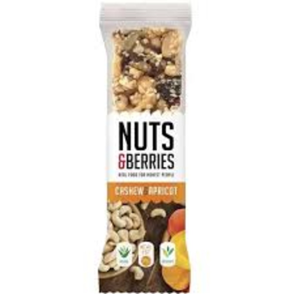 Батончик горіх.з кеш'юта абрикосом 30г Nuts