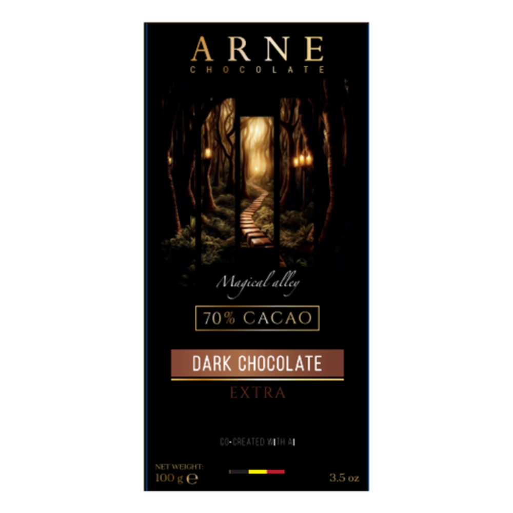 Шоколад чорний 70% Arne Extra 100г