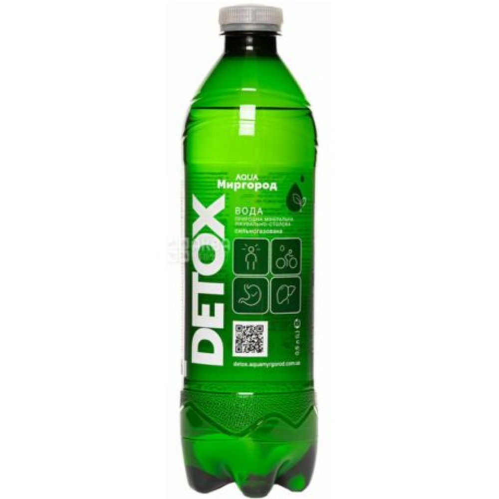 Вода мінеральна "Auqa Миргород" Detox с/г