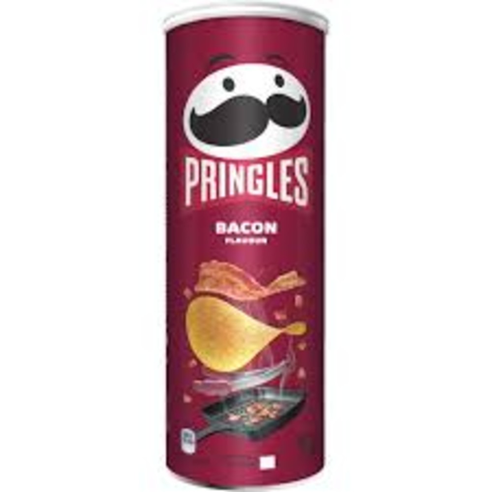Чіпси Pringles бекон 165г