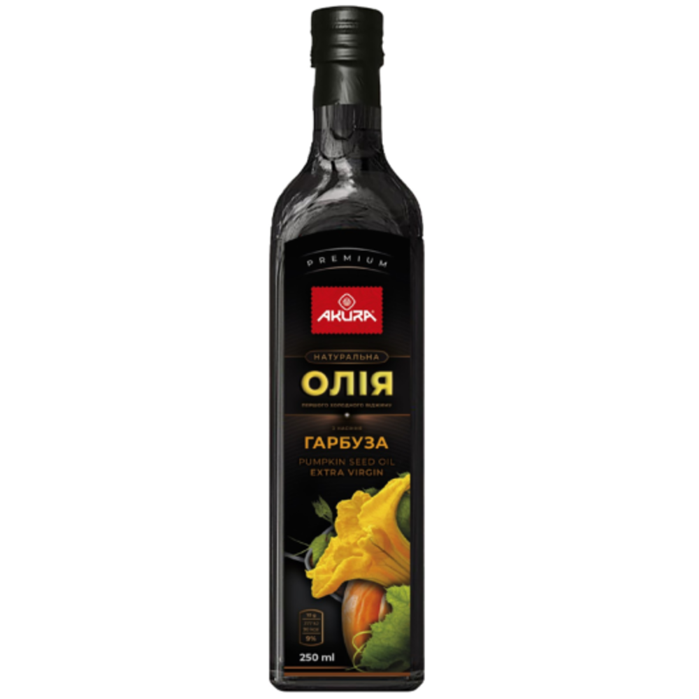 Олія з насіння гарбуза ТМ Акура
