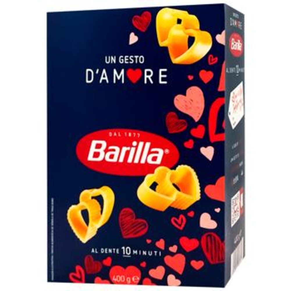 Макарони BARILLA сердечки 400г