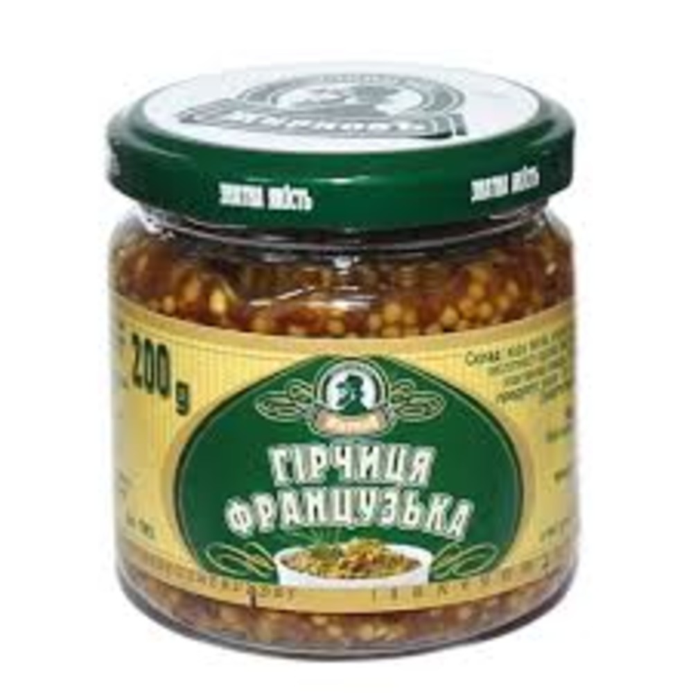 Гірчиця французька зерниста с/б 210г Руна