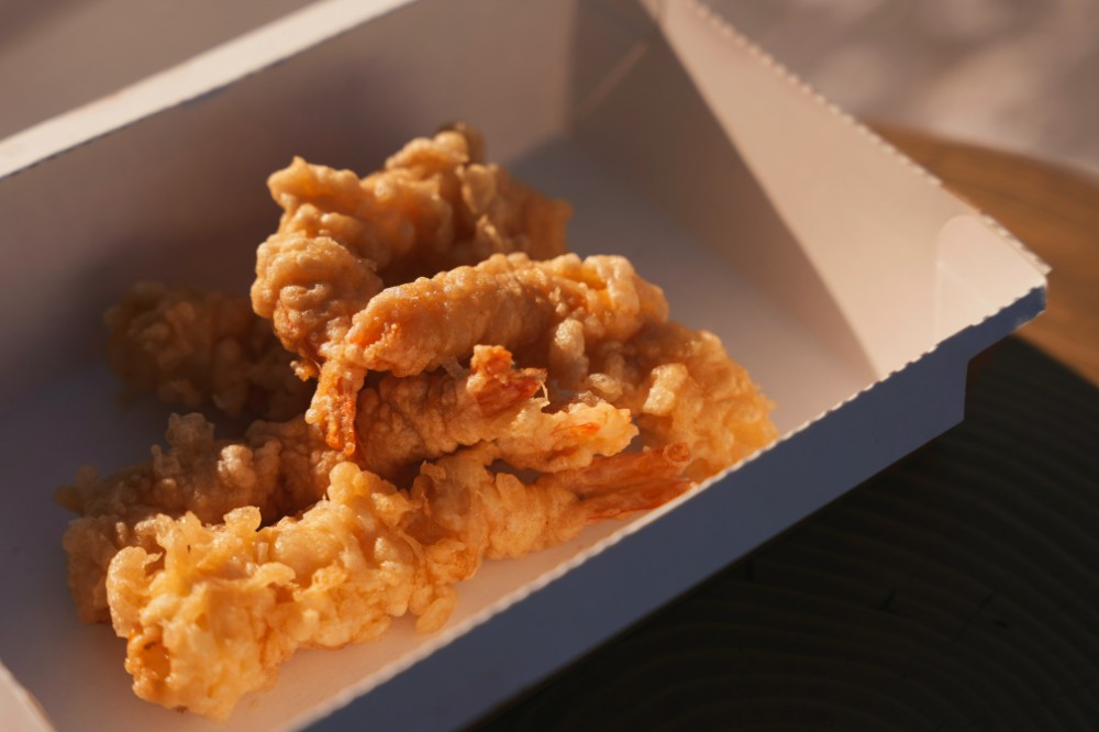 Креветка в темпурі