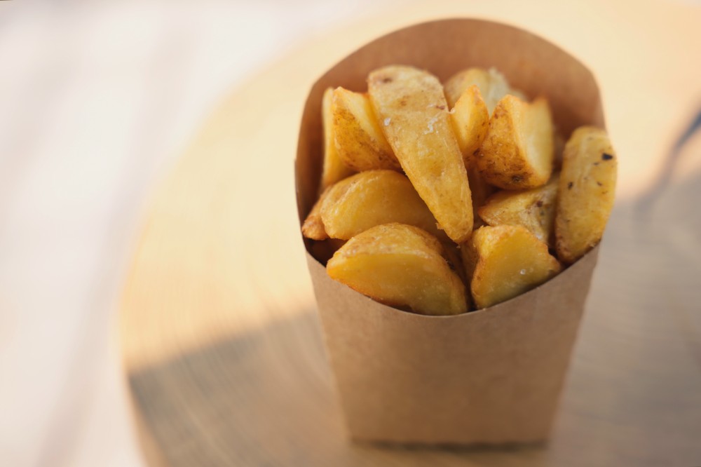 Картопля по-селянськи з часничком