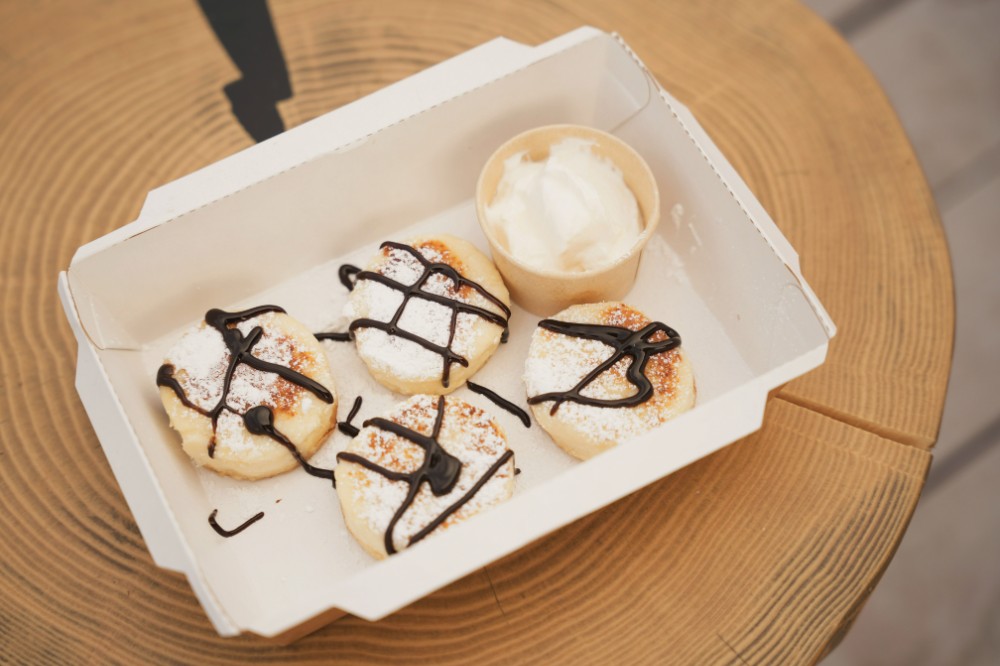 Сирники з сметаною