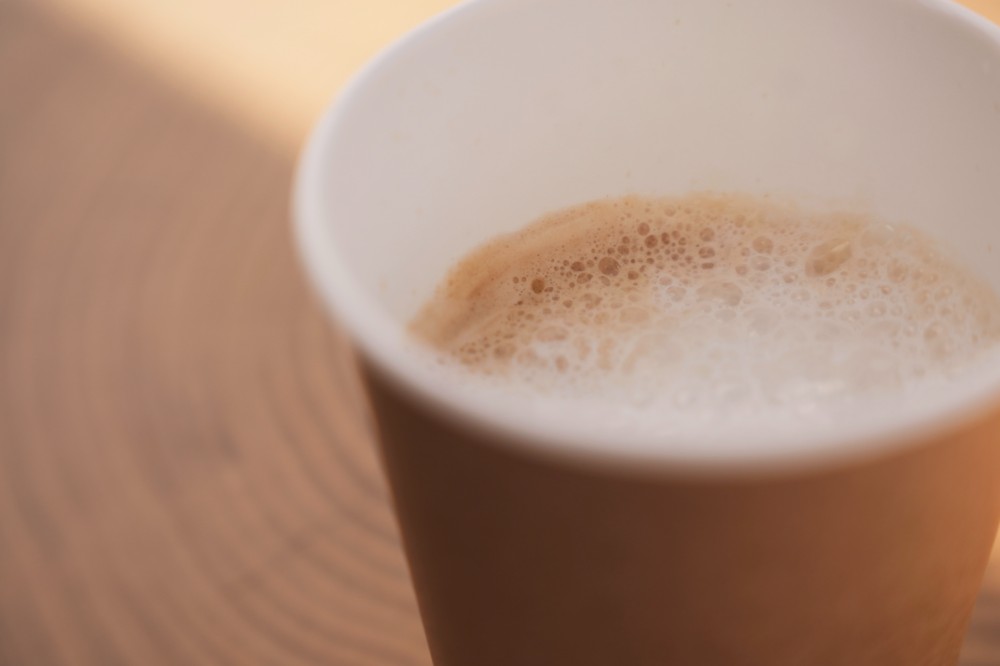 Американо з молоком