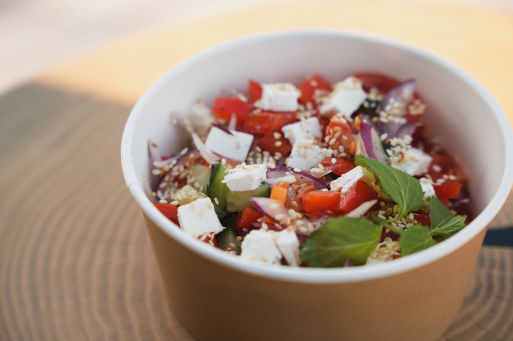 Салат овочевий з сиром Фета