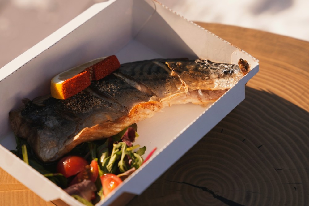 Філе скумбрії запечене